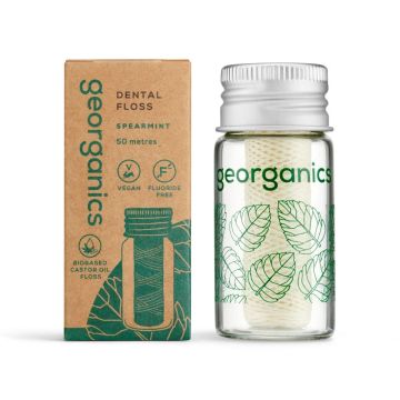 Georganics Luonnollinen Hammaslanka Spearmintti (50 M)