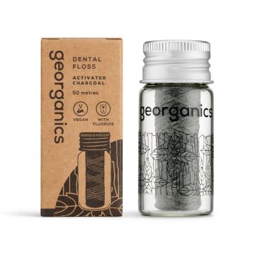 Georganics Luonnollinen Hammaslanka Hiili (50 M)