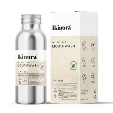 Ikinora Oil Pulling -suuvesi luonnollisella kookosöljyllä