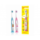 Dentissimo Junior 2-6 Toothbrush Soft and colourful kids child getting used to oral hygiene