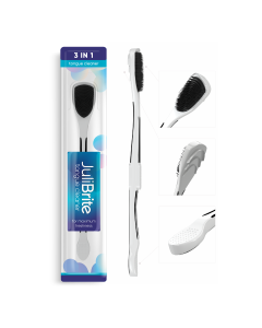 Julibrite Tongue Cleaner-Black