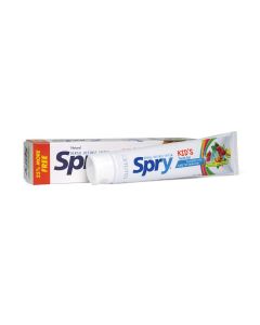 Spry Toothpaste Kids Fluorid-Free Xylitol Calcium Tropical Taste